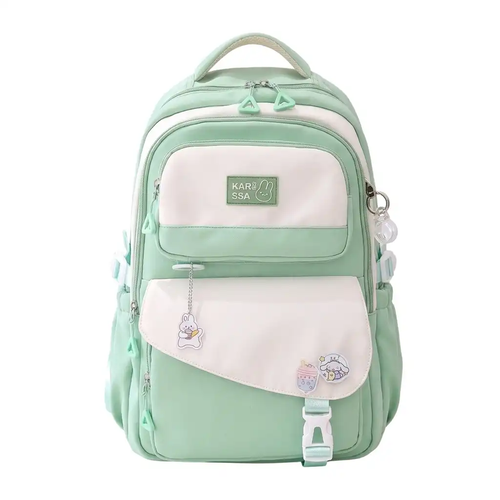 School bag 7 ( Light Green)